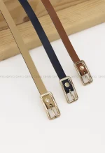 کمربند چرم باریک یک سانت کد1004577