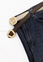 کمربند چرم دور دوخت کد1004579