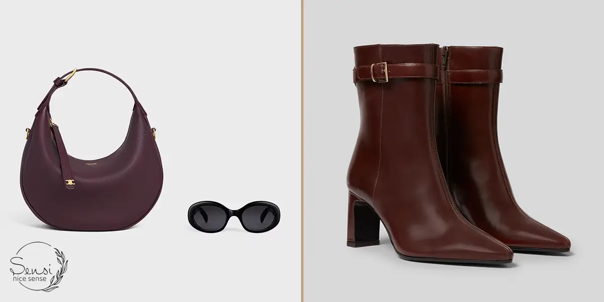 کیف و کفش با رنگ‌های مکمل