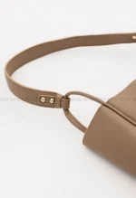 کیف چرم مغزی دوزی تک دسته کد1004693