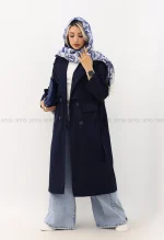 بارانی آستر دار4 دکمه کد1004650