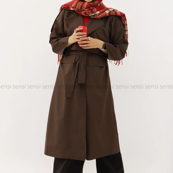 بارانی آستر دار4 دکمه کد1004650