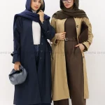 بارانی سانتانا 6دکمه آستر دار @@کد1004876