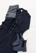 بارانی سانتانا 6دکمه آستر دار @@کد1004876