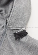 بامبر فوتر جلوزیپ کلاه دار کد1004815