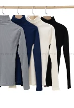 بلوز راه راه یقه اسکی کد1005015