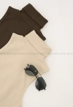 تاپ حلقه ای یقه اسکی کد1004912