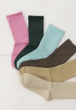 جوراب ساده رنگی ساق دار کد1004928