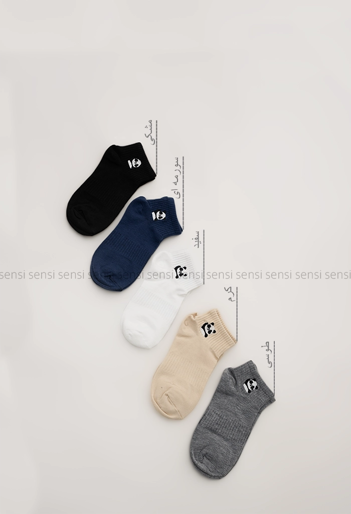 جوراب پاندا مچی پنبه کد1004982