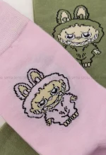 جوراب(Labubu)ساق دار پنبه کد1004998