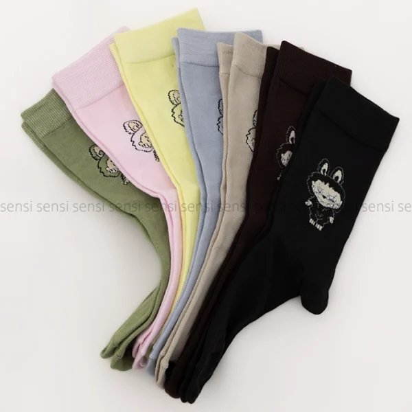 جوراب(Labubu)ساق دار پنبه کد1004998