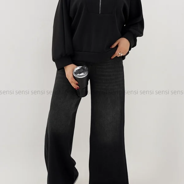 دورس نیم زیپ اویشو باکسی کد1004968