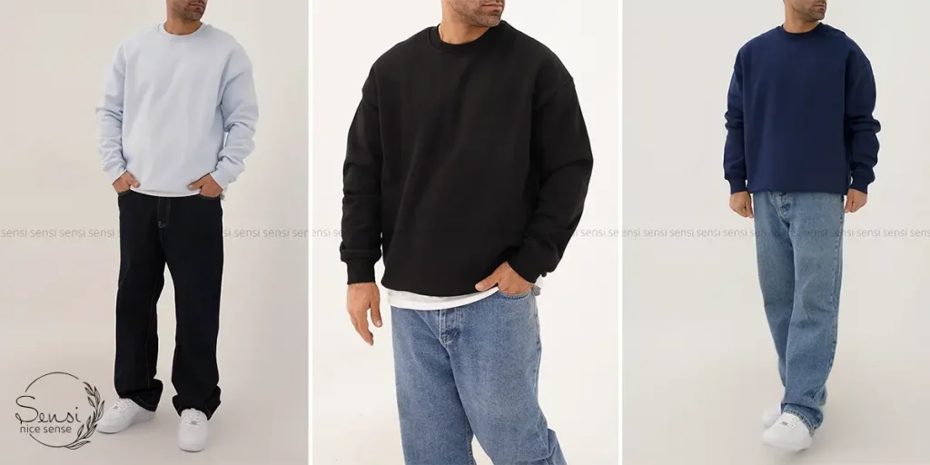 دورس یقه گرد مردانه؛ مدل‌های جدید پاییزی و زمستانی