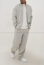 ست مردانه سویشرت شلوار گرم دارکد20000045