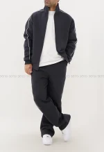 ست مردانه سویشرت شلوار گرم دارکد20000045