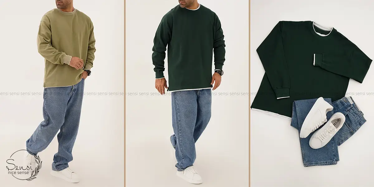 ست کردن با شلوار بگ برای استایل اسپرت و راحت