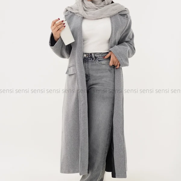 شلوار جین نیم بگ رگولارکد1005006