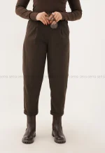 شلوار فوتر کج راه پشت کش کد1004946