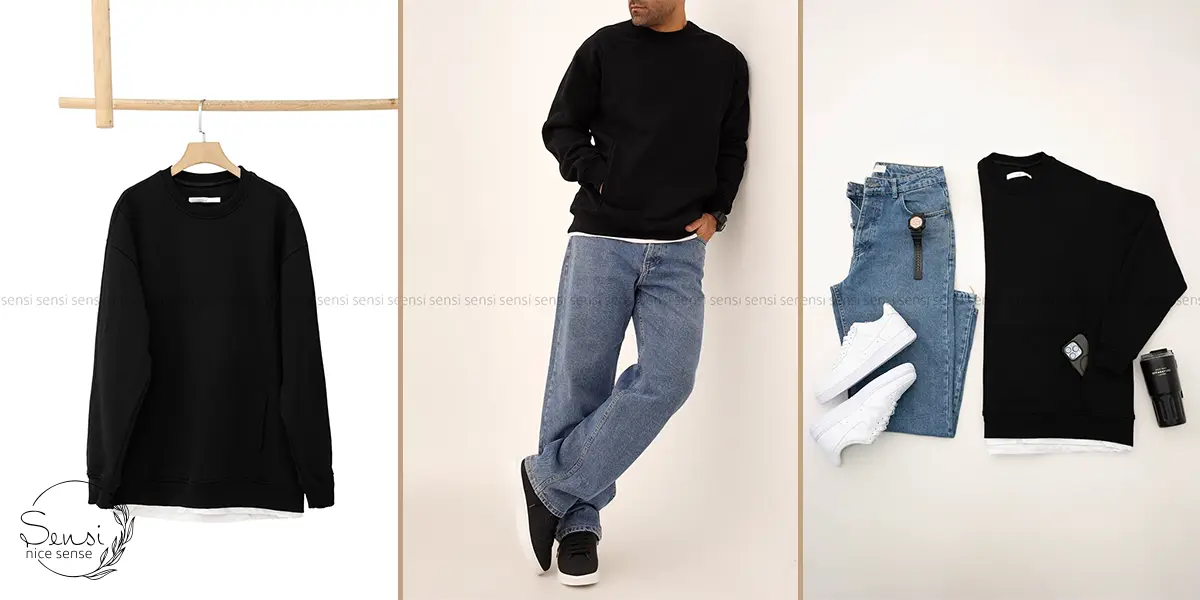 مدل‌های جدید دورس یقه گرد مردانه برای پاییز و زمستان