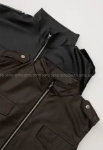 وست چرم آستر دارجیب نما کد1004934