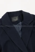 پالتو فوتر 4دکمه آستر دار کد1005029