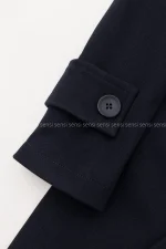 پالتو فوتر 4دکمه آستر دار کد1005029