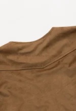 کت جیر آستر دار سرخپوستی کد1005024