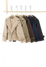 کراپ کت موهری آستر دار کد1005022