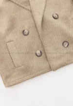 کراپ کت موهری آستر دار کد1005022