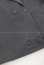 کراپ کت موهری آستر دار کد1005034