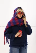 کراپ کت موهری آستر دار کد1005034